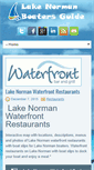 Mobile Screenshot of lakenormanboatersguide.com